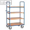Fetra Transportwagen Etagenwagen mit 4 Etagen, 1.000 x 600 mm, max. 600 kg