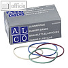 Alco Gummiringe, ? 65 mm, bunt, 50 g/Packung, 735