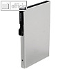 Clicksafe Kartenetui Slim silber