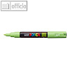 POSCA Pigmentmarker, apfelgr?n, Rundspitze 0,7 - 1,0 mm, PC1MC VP