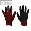 Bradas Arbeitshandschuh Flash Grip RED, Polyester & Elasthan, Gr. S, RWFGRD7
