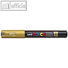 POSCA Pigmentmarker, gold, Rundspitze 0,7 - 1,0 mm, PC1MC OR