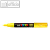 POSCA Pigmentmarker, strohgelb, Rundspitze 0,7 - 1,0 mm, PC1MC JP