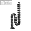 Digitus Flexible Kabelschlange schwarz