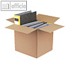 Versandkarton f?r 4-5 Ordner, 325 x 290 x 325 mm, braun, 10 St., 212100410