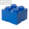 Lego Aufbewahrungsstein Storage Brick 4 blau