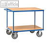 fetra Schwerer Tischwagen mit 2 B?den, Nutzma?e 1.000 x 700 mm, 600 kg, 2402