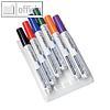 Legamaster Boardmarker TZ 1, Rundspitze: 1.5-3 mm, sortiert, 6er-Set, 7-110096