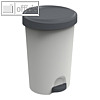 Eda Tret Abfallbehaelter grau / anthrazit