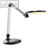 LED-Tischleuchte CHUCK, Standfu?, silber, 3000 - 6500 K, 950 lm, 433 - 900 mm