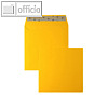 Briefumschl?ge quadratisch 160 x 160 mm, haftklebend, 120g/m?, goldgelb, 100 St.