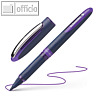 Schneider Tintenroller One Business, Strichbreite: 0.6 mm, violett, 183008