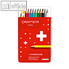 CARAN D?ACHE Buntstifte SWISSCOLOR, 12er Metalletui, 1284.712