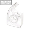 Tesa Handabroller Easy Cut f. Rollen bis 10m x 19mm, transparent, 57445-00001-01