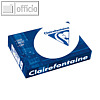 Clairefontaine Perfocopy Papier A4, 80 g/m², 4-fach gelocht, weiß, 500 Bl.,2989C