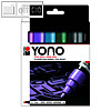 Marabu Acrylmarker "YONO", 1,5 - 3,0 mm, 6er Set, pastellfarben, 1240000004003