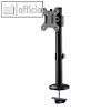 Universal Single Monitor-S?ulenhalterung, 15" bis 32"/ 8 kg, schwarz, DA-90397