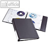Durable CD Index CD-Ringbuch, DIN A4, max. 40 CD?s, PVC, anthrazit, 5227-58