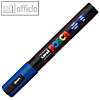 POSCA Pigmentmarker PC-5M, Rundspitze 1.8 - 2.5 mm, blau, 182551