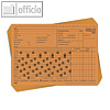 Urlaubs- und Fehltagekarte 2027, A5 quer, grafisch / Monatstage, 10 St. ***2027*