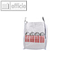 Big Bag, Transport-/Lagersack f?r Asbestentsorgung, 90 x 90 cm, 1.000 kg, PP, we