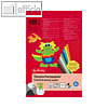 Tonzeichenpapierblock, 230 x 330 mm, 120 g/m?, 20 Blatt farbig sortiert
