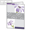 Sigel -Faltkarten "Emotion", DIN A6 (A5), 220 g/m², violett, 25St., DC174