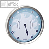 TFA Gezeiten-/Tidenuhr, silber, Edelstahlrahmen, ? 22,0 cm, 60.3029.06