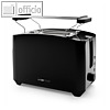2 Scheiben-Toaster, mit Br?tchenaufsatz, Cool Touch-Geh?use, 750 W, schwarz