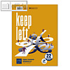 Linksh?nder-Collegeblock - kariert, Lineatur 22, DIN A4, ohne Rand, 044050022