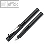 Schneider F?llhalter BASE Black & White, f?r Rechtsh?nder, schwarz, 160201