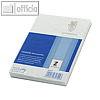 Briefumschl?ge "Bankpost" DIN C6, nasskl., Wasserzeichen, 80g/m?, 25 St?ck
