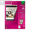 Fotopapier für Farb-Laser, DIN A4, 2-seitig-glossy, 200g/m²,100 Blatt, LP144
