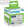 Dymo H?ngeablage-Etiketten, permanent, 12 x 50 mm, wei?, 220 St?ck, S0722460