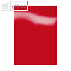 GBC Einbanddeckel HiGloss DIN A4, Karton 250g/m², rot, 100 Stück, CE020030