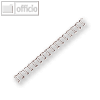GBC Drahtbinder?cken WireBind, 34 Ringe, ? 12.5 mm, silber, 100 St?ck, RG810897