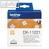Brother DK Etiketten, Adress-Etiketten, 23 x 23 mm, 1.000 Stück, DK11221