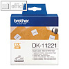Brother DK Etiketten, Adress-Etiketten, 23 x 23 mm, 1.000 St?ck, DK11221