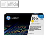 HP Lasertoner Nr. 504A, gelb, CE252A