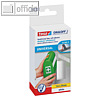 Klettband "On & Off", 20 mm x 1 m, Haft? & Flauschteil, selbstklebend, wei?