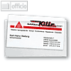 Veloflex Visitenkartentasche, 112 x 62 mm, selbstklebend, 100 St?ck, 2208100