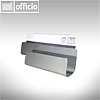 officio Briefablage vertikal, aus eloxiertem Aluminium, 280 x 100 x 85 mm