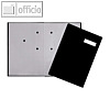Unterschriftenmappe Basic DIN A4, Kartoneinband, 20 F?cher, schwarz, 24192-44