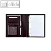 Alassio Ringbuchmappe BENACO, DIN A5, Nappaleder, schwarz, 30007
