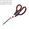 officio Schere, L?nge 21 cm, Edelstahl, gummierter Griff