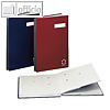 officio Unterschriftenmappe Basic DIN A4, Kartoneinband, 20 F?cher, rot,24192-11