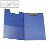 officio Klemmbrettmappe, DIN A4, blau, PVC