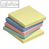 officio Haftnotizen, pastell sortiert, 75 x 75 mm, 12 Bl?cke, KF10509