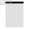 officio Notizblock DIN A5, 70 g/m?, wei? kariert, 50 Blatt
