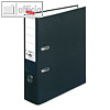 Herlitz Ordner maX.file protect DIN A4, 80 mm, Wechselfenster, schwarz, 5480801